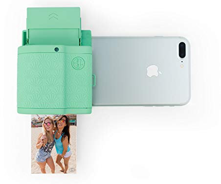 Prynt Pocket mintgrün, kompakter iPhone Fotodrucker, Sofortbildkamera