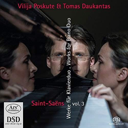 Saint-Saens: Werke Für 2 Klaviere & Klavier zu 4 Händen, Vol. 3