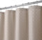 LinTimes Duschvorhang Überlänge, Hotel Luxury 190 GSM Thick Polyester Duschvorhang Shower Curtain, Taupe, 180x210 cm (Verpackung MEHRWEG)