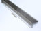 Ortgangblech Ortgangwinkel 2000mm lang Winkel Dach-Abschluss-Blech Giebelblech Dachrandblech Dach Kantblech Alu natur blank silber lackierbar (80 x 155 x 2000mm)