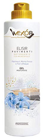 WEXOR ELISIR PAVIMENTI GEL PROFUMANTE PATCHOULI, MENTA FRESCA E FIORI D'ACQUA 750ML