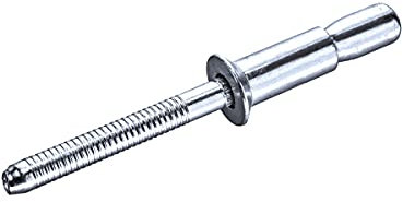 GOEBEL® - 250 x Hochfeste Blindnieten Stahl (Ø x L) 6,4 x 23,5 mm mit Senkkopf - Niete mit gerilltem Nietdorn - Hochfeste Nieten - GO-LOCK
