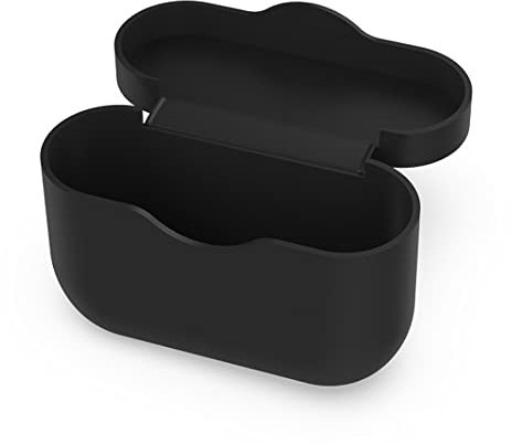 subtel Étui Silicone Noir Compatible avec Sony WF-1000XM3 - Flip Etui Cover Case Coque Oreillettes écouteurs sans Fil Anti-Choc