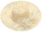LIANGFANG Damen Organza Kirche Kentucky Derby Fascinator Braut Tee Party Hochzeit Hut, Beige, Einheitsgröße