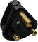 kenable 3 ROUND PIN Power Plug for Industrial 15A Sockets Unfused BS546 Black [Single]