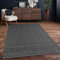 Paco Home Outdoor Teppich Flachgewebe Modern Boho-Style wetterfest & UV-beständig Ideal für Terrasse Balkon Wohnzimmer & Küche, Grösse:120x160 cm, Farbe:Anthrazit 2