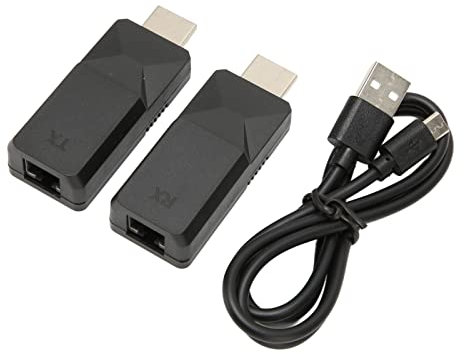 Septpenta HD Multimedia Schnittstellenerweiterung, 1080P HD 50M/164Ft, Digitale HD Videokomprimierungstechnologie, Synchrone Übertragung Ohne Verzögerung, Signalverstärker