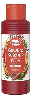 Hela Curry Gewürz Ketchup Scharf 300 ml Original Lecker soße 1 stück