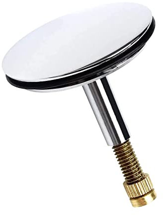 yivom Badewanne Chock Stecker, Badewanne Stopfen 43mm, Abflussstopfen aus Messing, Stöpsel für Spüle, Badewanne, Höhenverstellbar 45-55mm