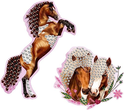 Die Spiegelburg - Diamond Painting Sticker - Pferdefreunde, 18873