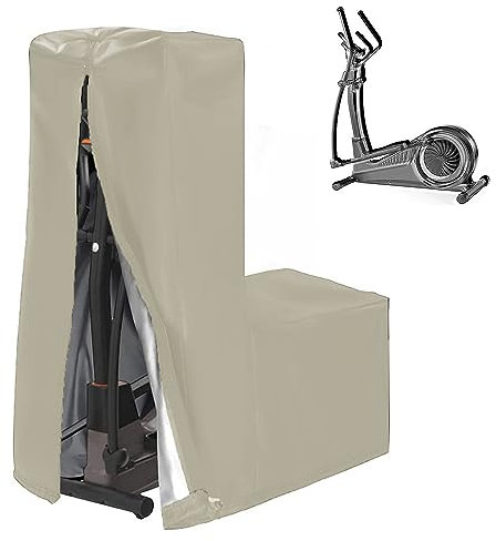 Ellipsentrainer-Abdeckung Crosstrainer-Abdeckung 420D Oxford Vollständige Abdeckplane Heimtrainer Crosstrainer Fahrradabdeckung Innen Außen Elliptische Maschinenabdeckung(Size:210D/140x64x165cm,Color: