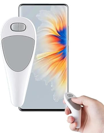 KeautFair Mini Souris à Doigt, Télécommande Bluetooth, Ergonomique, Mini Souris sans Fil à pavé Tactile Portable, Souris multifonctionnelle pour iPhone/Android/téléphones Mobiles/tablettes