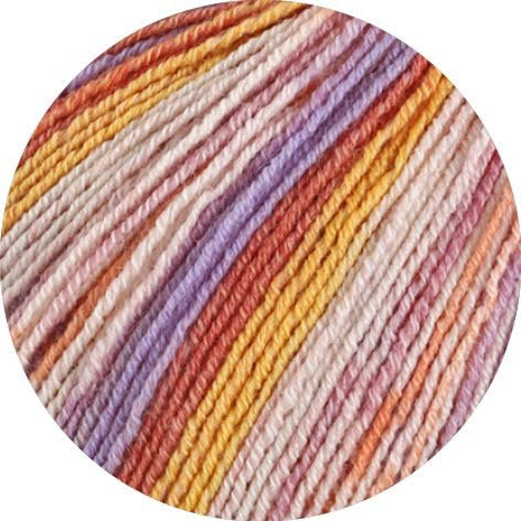 LANA GROSSA Meilenweit Cotton Bamboo | 4-fädiger Bambus Klassiker, waschmaschinenfest | Handstrickgarn aus 40% Baumwolle, 25% Schurwolle, Viskose | 100g Wolle zum Stricken & Häkeln | 420m Garn FB2376
