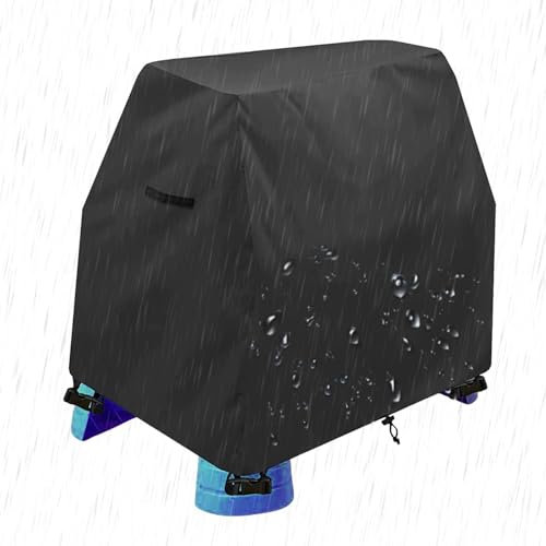 Genikeer Kids Water Table, Waterproof Dustproof Sand Water Table, Outdoor Anti-UV Water Table Toys, Splash Pond Water Table For Rain Showers Splash Pond Water Table