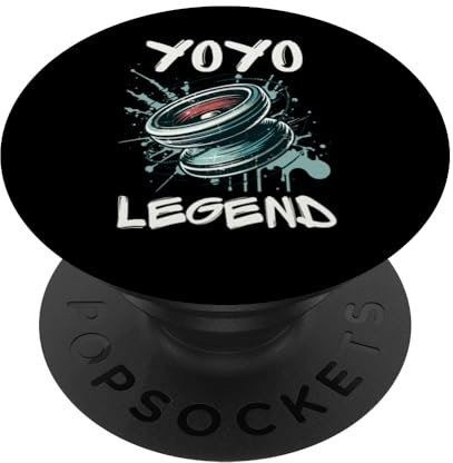 Jojo Spieler Spielzeug | Cooles Yoyo Legende PopSockets mit austauschbarem PopGrip