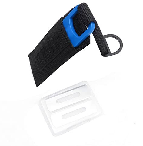 Jeenuuder Scuba Diving Cutting Special Knife Line Cutter Underwater Knife Spearfishing Secant Equipment,Blau