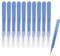 Skalpell Messer, Kunststoff Chirurgische Skalpellmesser, Skalpell Klinge, Sterilisierte Skalpelle, Figur 10 mit Schutzkappe, Einzeln Verpackt (10 Pack)