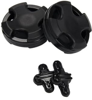 JOFUUM 2 Stück Bogenschießen-Gliedmaßendämpfer, Gummi-Stoßdämpfer, Bogensehnen-Geräuschreduzierungsausrüstung, Recurve-Bogen-Zubehör, Gliedmaßendämpfer, Bogenschalldämpfer, Recurve-Bogen-Zubehör