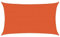 vidaXL Sonnensegel, UV Schutz Sonnenschutz für Terrasse Balkon Garten, Windschutz Wetterschutz Rechteckig, Sonnendach, 160g/m² Orange 5x8m HDPE