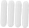 Ciieeo 4pcs Magnetic Stir Bar Ptfe Coated High Temperature Resistant Stirrer Mixer for Lab Hot Plates Beakers Compatible with Various Laboratory Equipment