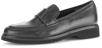 Gabor Damen Slipper, Frauen Slipper, Mokassins,Schmerz-mindernd,aktuell,Freizeit,festlich,Schaft-weiten,senkfuss,Lady,schwarz,43 EU / 9 UK