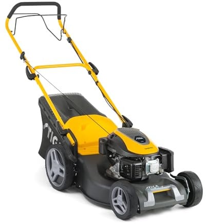 STIGA Combi 53 S a Tondeuse Thermique, 166 CC, 51 cm – Bac 60 l, Système 3-en-1 – Pelouses Moyennes et Grandes