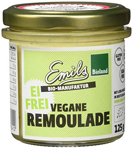 Emils Bio Vegane Remoulade, glutenfrei, 6er Pack (6 x 125 g)