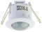 Mini Klein Unterputz Einbau Bewegungsmelder Bewegungssensor 360° Sensor Infrarot mit Dämmerungsregler für Innenbeich 360° -LED geeignet