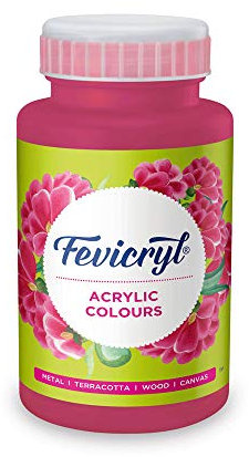 Pidilite Fevicryl Acrylique Fluo 500 ml Rose