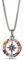 inSCINTILLE Collana Uomo Acciaio Ciondolo Rosa dei Venti, Lunghezza Regolabile 48-53 cm, Confezione Regalo Inclusa, Collanina Uomo Pendente, Catenina (Rosa dei Venti e Bandiere Nautiche)