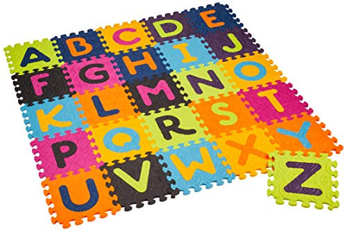 B. toys ABC Puzzlematte Baby Spielzeug – Buchstaben Spielmatte, Spielteppich, Schaumstoffmatte –für Kinder ab 0 Monate, schadstofffrei (26 Teile)