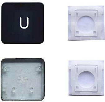 Replacement Individual AP11 Type U Key Cap and Hinge for MacBook Pro Model A1425 A1502 A1398 for MacBook Air Model A1369/A1466 A1370/A1465 Keyboard to Replace The U KeyCap and Hinge