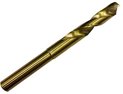SDTOOLS Premium Quality 14-20mm Reduced shank 13mm HSS COBALT 5% METAL TWIST DRILL BIT Set- DRILLING STAINLESS STEEL & HARD STEEL METAL WOOD ALUMINIUM PLASTIC (2, 14mm x 151mm)