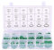 Qiilu Car Air Conditioning Compressor O-Ring, Car Air Conditioning Compressor A/C O-Ring Kit 270pcs Assorted Seal Gasket Set Rubber Washer Seals(Green)