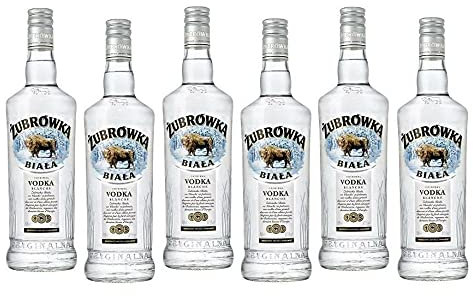 ZUBROWKA VODKA BIALA THE ORIGINAL 1 LT - 6 BOTTIGLIE