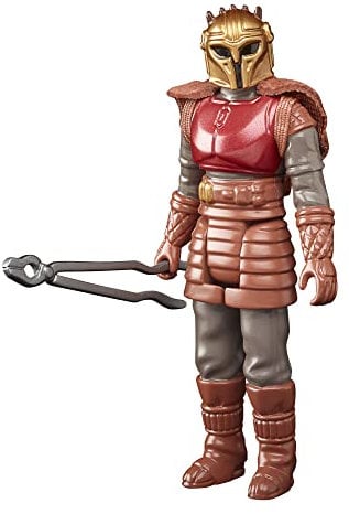 Star Wars Hasbro Retro Collection The Armorer Toy 9.5-cm-Scale The Mandalorian Collectible Action Figure, Toys for Kids Ages 4 and Up F4458 Multi