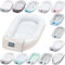 Bellochi Growing in style Premium Babynestchen Neugeborene - Nestchen Baby 90x60x12cm - 100% Baumwolle - Baby Nest, Baby Nestchen Junge, Baby Nestchen Mädchen, Baby Zubehör - Beige Dots