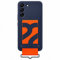Samsung Official S22 Silicone Cover with Strap Navy