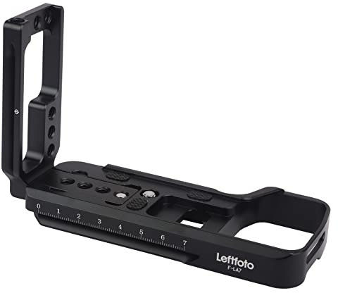 Dedicated L-Bracket Vertical Horizontal Switching Tripod Head Quick Release Plate for Sony Alpha A7MIII, A7RIII,A9, Arca/RRS Compatible
