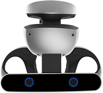P5VR2 Station de charge pour manette VR2 Support pour casque VR2 Poignée VR2 Compatible avec PSVR2 Move Showcase VR Casques Accessoires