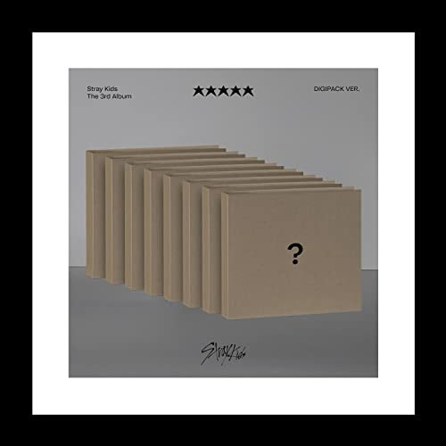 Stray Kids 5-Star 3rd Album Digipack Lee Know Version CD + Papierhülle + 24p Fotobuch + 1p Lyrics Paper + 1p PhotoCard + 1p Mini-Poster auf Packung + POB + Tracking Sealed