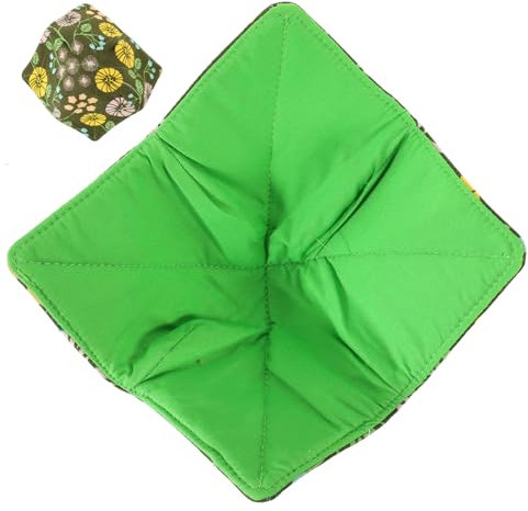 Zerodeko Microwave Bowl Soup Bowl Soup Bowl Cozy Sponge Bowl Heat pad hot Pot Stand Bowl Holder hot and Cold Kitchen Gadget Heating Plate Bowl Cover placemat Micro-Wave Oven