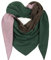 Gloop Damen XXL Strick Dreieck Schal Halstuch Baumwolle Musselin Schal ohne Kratze an Haut Made in Italy