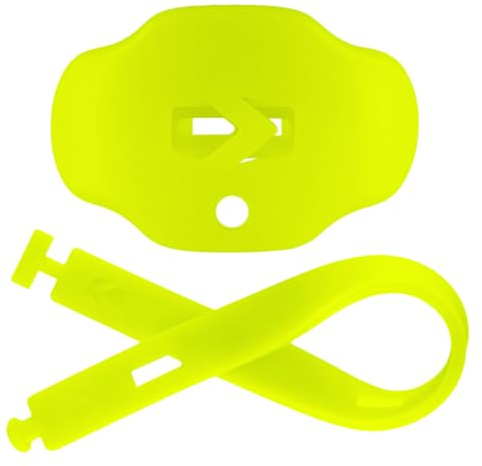 SLEEFS Kids Football Mouth Guard - Kids Mouthguard with Strap - Lip/Teeth Protector Mouthpiece - No Boil, Maximum Air Flow, for All Sports - Safety Yellow