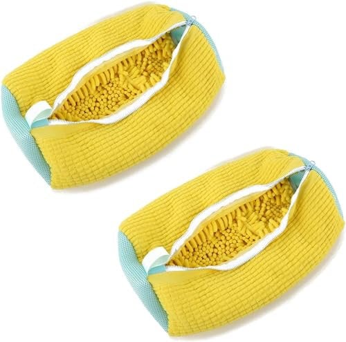 Shoe Cleaning Bag, Shoe Cleaner, Bag, Shoes Laundry Bag Shoe Wash Bag for Washing Machine, Shoes Wash Bags, Sneaker Mesh Washing Bag, Reusable Shoe Cleaning Laundry Bag (2Pcs)