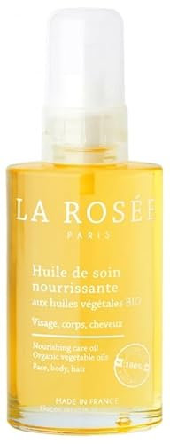 LaRosee, Huile de soin nourrissante aux huiles végétales BIO, 100 ml, Visage, corps, cheveux