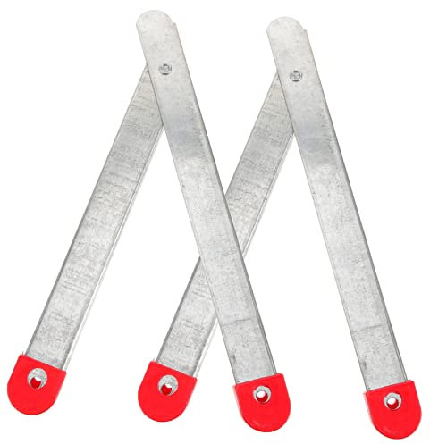 CRILSTYLEO 2pcs Attic Ladder Hinge Folding Ladder Parts Step Ladder Hinge 47cm Ladder Hasp for Lightweight Ladder