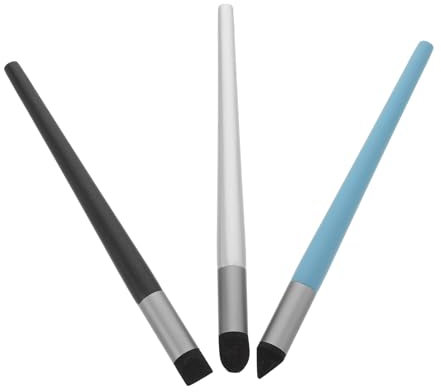 CIMAXIC 3pcs Oil Pastel Painting Tools Soft Head Blending Pens and Rubbing Brushes for Artists