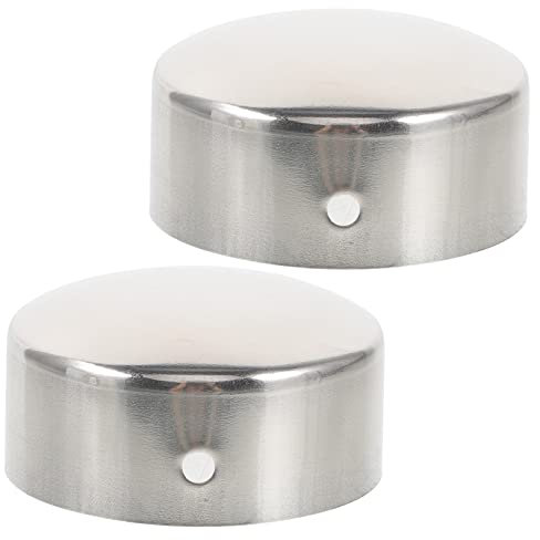 Garneck Lot de 2 embouts de protection décoratifs en vinyle pour supports de main courante, 54 mm, pour tubes métalliques, chaises et pieds de meubles