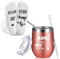 Yaryang 2 Regalos para Mujer Embarazada Futura Madre Taza Térmica de Acero Inoxidable de 12 oz Mama 2025 Loading Taza de Café Calcetines Divertidos Regalo de Anuncio de Embarazo para Día de la Madre
